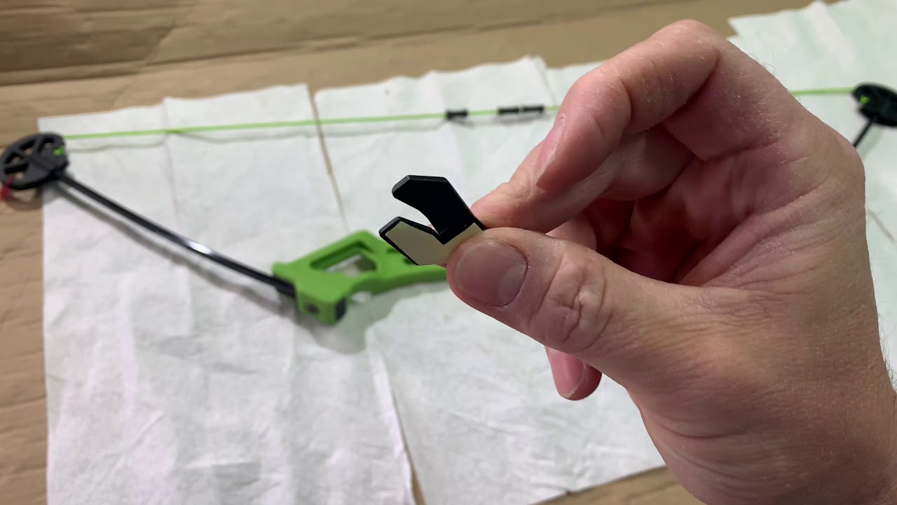 Bear Valiant Bow Set. Arrow Rest Install. YouTube