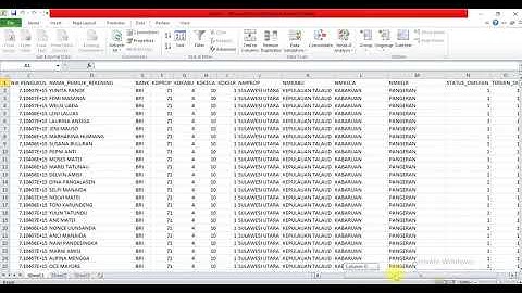 Cara mengkonversi file txt menjadi file Excel