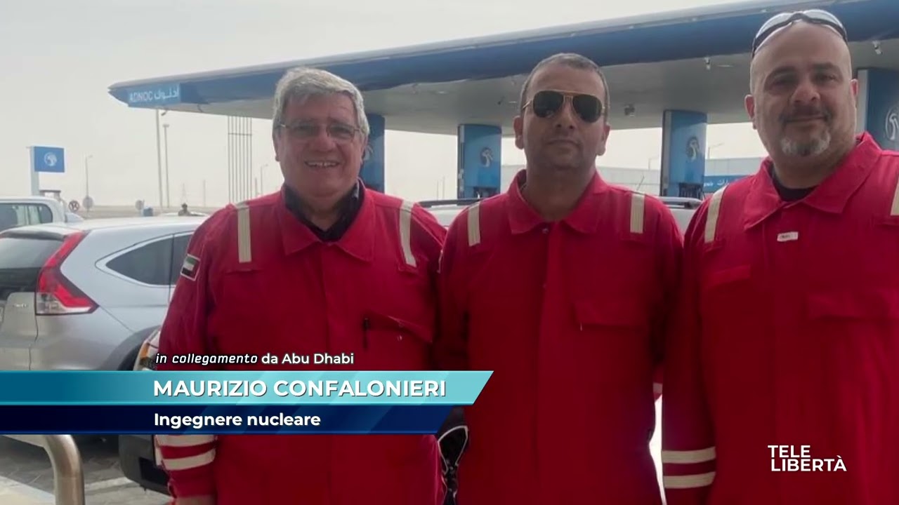 L'ingegnere piacentino Maurizio Confalonieri ad Abu Dabhi