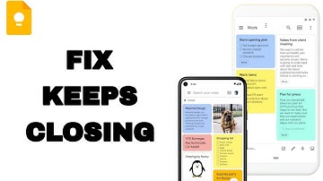 How To Fix And Solve Keeps Closing On Google Keep - Notes And Lists App | Final Solution