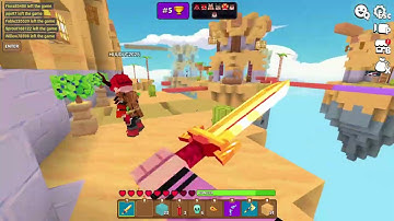 Skywars gameplay on Minefun.io II Insane skywars