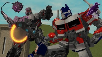 Transformers Fight at The Dam (Roblox Animation)