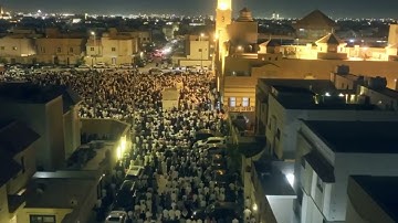 منظر مهيب لجموع المصلين ليلة ٢٧ القارئ : محمد اللحيدان رمضآن ١٤٤٦هـ .