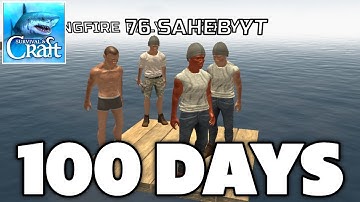 We Survived 100 Days in Survival and Craft - Survival and Craft: Multiplayer