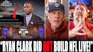 Coach JB & Sean Salisbury CLAP BACK At Emmanuel Acho Claiming Ryan Clark BUILT ESPN NFL LIVE!