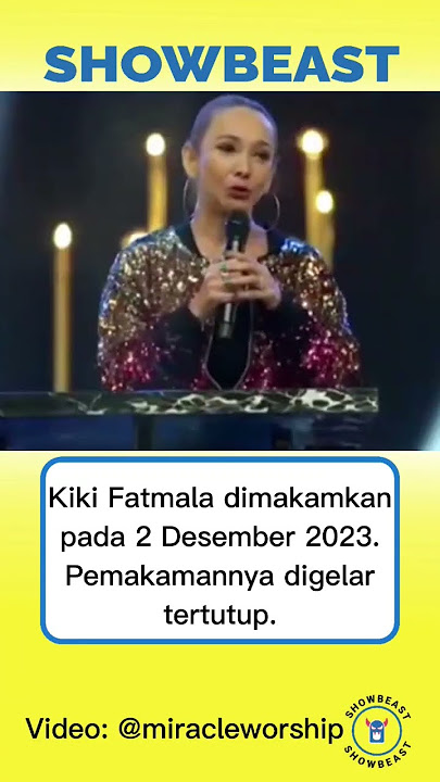 Suasana pemakaman Kiki Fatmala #kikifatmala