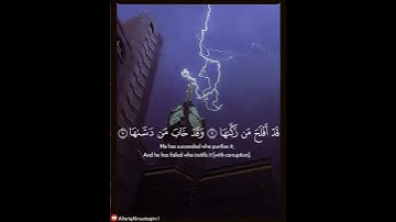 سورة الشمس - القاريء : رزكار محمد الكردي 🤍🍃