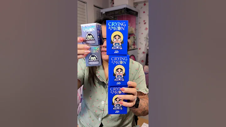 Unboxing the new Popmart Cry Baby Crying to the Moon series