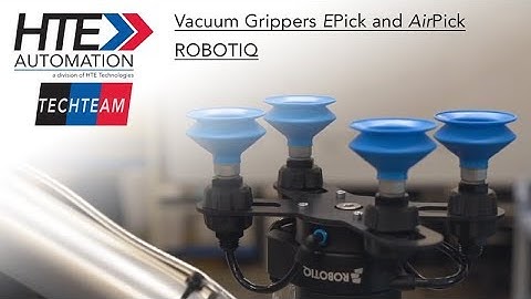 Introducing New Robotiq Vacuums Grippers EPick, and AirPick