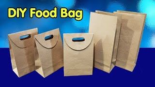 DIY Food Bag unik dari kertas nasi - Paper Bag makanan