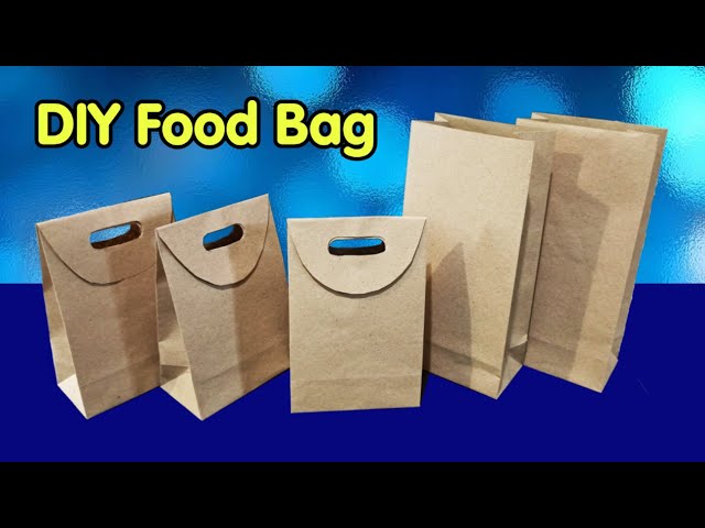 DIY Food Bag unik dari kertas nasi - Paper Bag makanan class=