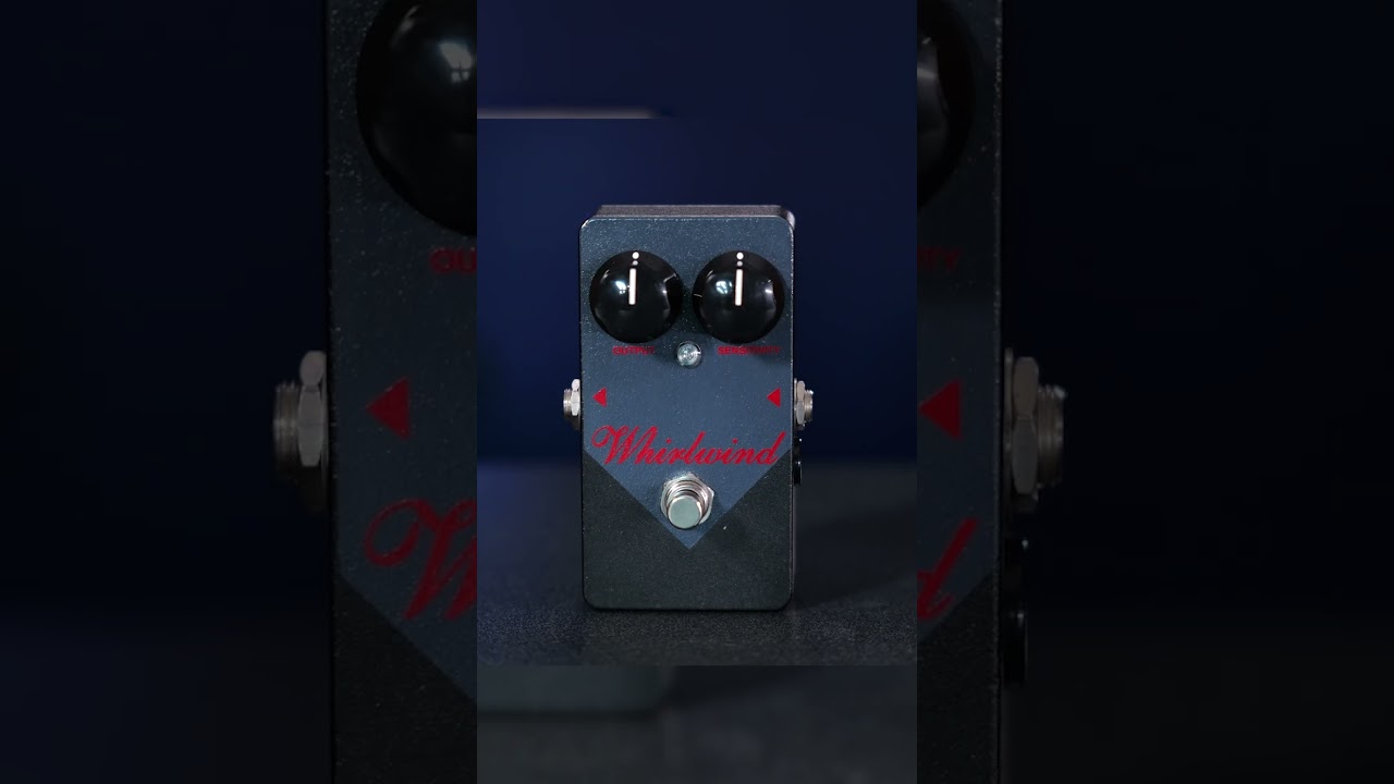 The Whirlwind pedal lineup keeps things classic! - YouTube