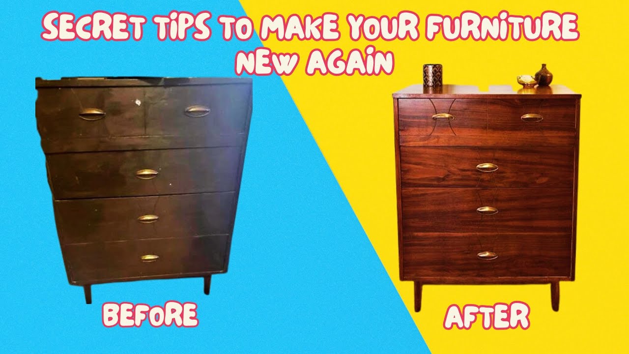 How To Clean Wooden Polished Furniture Secret Tips To Make It New