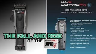 The fall and Rise Of the Lo Pro FX Clipper #fxone #babyliss #asmr