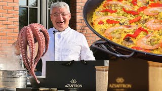 Dəni̇z Məhsulu İlə Paella Cook With Ehtiram