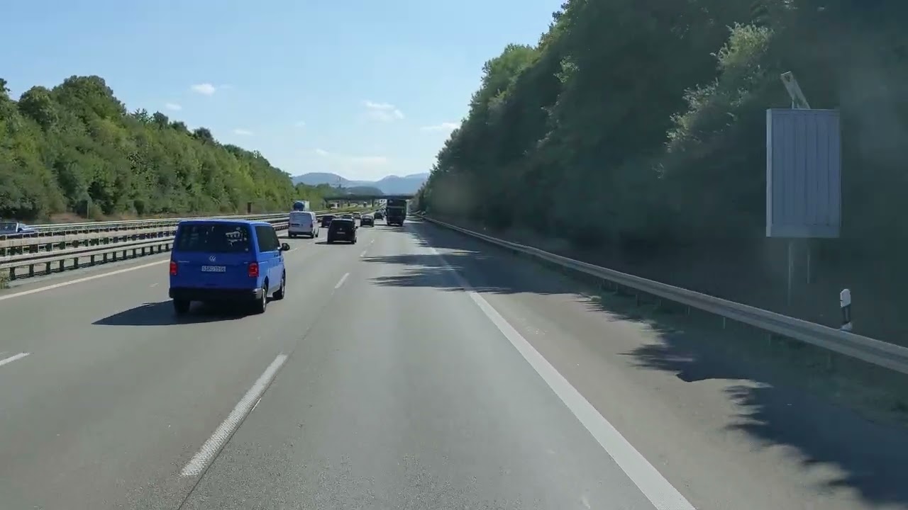 Germany: A8 Unterensingen - München