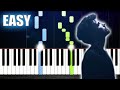 Duncan Laurence - Arcade ft. FLETCHER - EASY Piano Tutorial by PlutaX