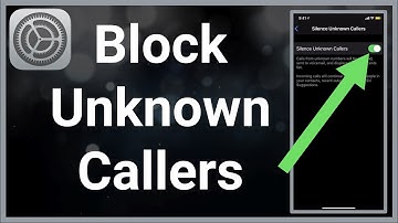 How To Block Unknown Numbers On iPhone (EASY!)