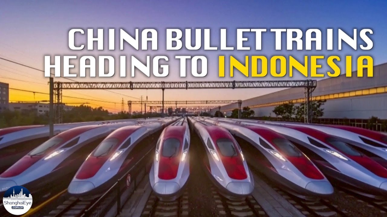 China Begins Shipping 350km h Bullet Trains For Indonesia s Jakarta China Begins Shipping 350km h Bullet Trains For Indonesia s Jakarta