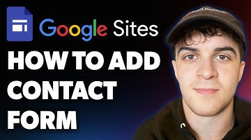 How to Add Contact Form on Google Sites (new Update) (Full 2025 Guide)