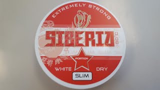 SIBERIA RED DRY WHITE SLIM EXTREMELY STRONG 45MG DIP REVIEW FROM NORTHERNER