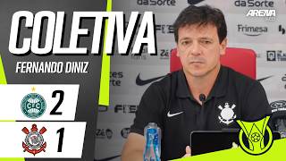 COLETIVA FERNANDO DINIZ | AO VIVO | Coritiba x Corinthians - Brasileirão 2026
