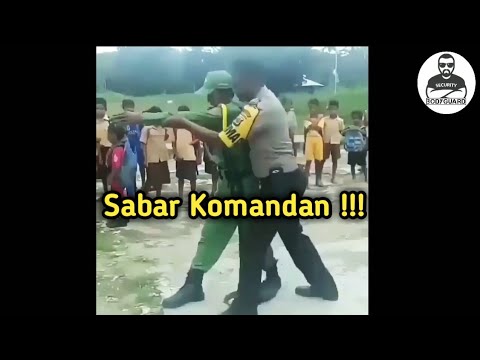 Lucu Latihan Baris berbaris Hansip bikin emosi pelatih