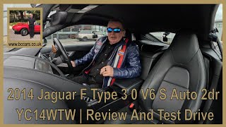 2014 Jaguar F Type 3 0 V6 S Auto 2dr YC14WTW | Review And Test Drive