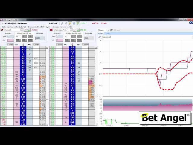 Simple swing trade on Betdaq