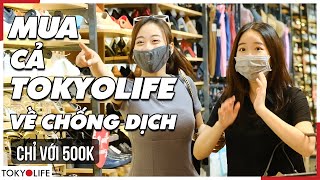 THỬ THÁCH SHOPPING | #1 Cầm 500K mua thả ga đồ về chống dịch