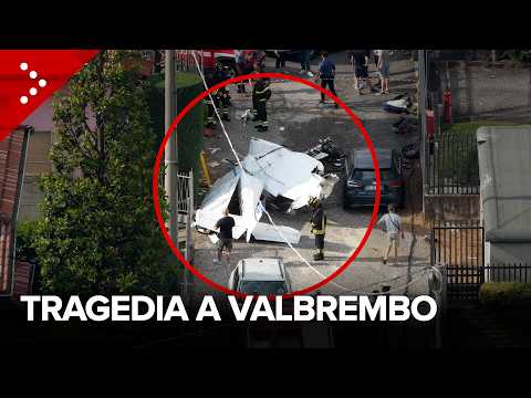 Video Precipita ultraleggero a Valbrembo, Bergamo: muore istruttore 26enne, grave l'allievo di 19 anni