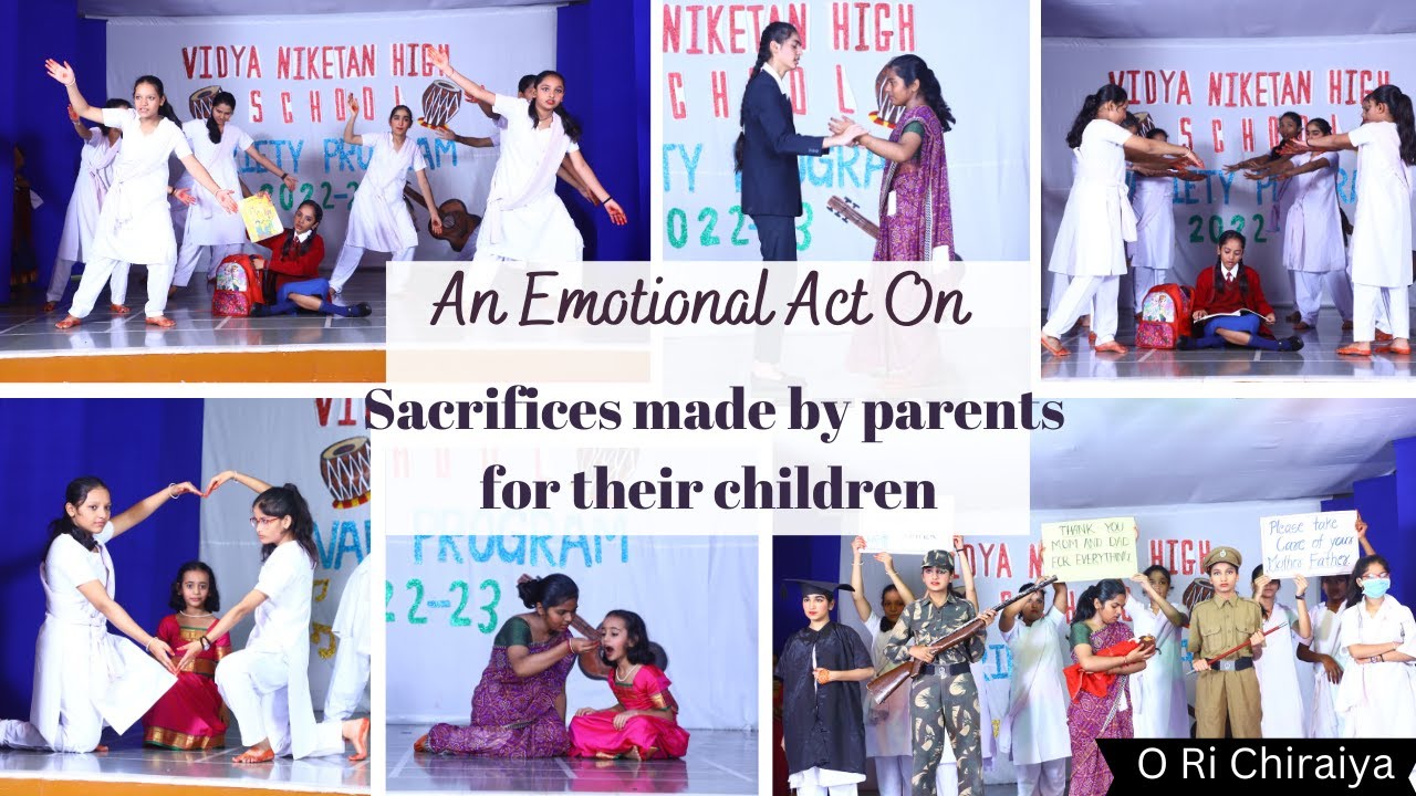 An emotional act on mother's sacrifice for child || O ri chiraiya || Abhi mujh mein kahin