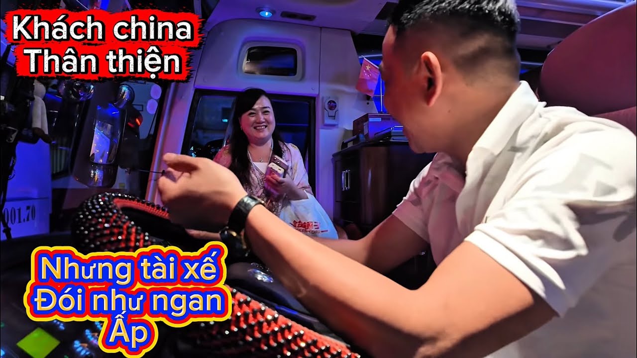 P1. Đi khách china HL-HP giải đua của các tay lái xe tour#ngockb#laixekhach#travel#dulich