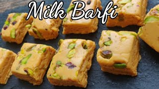 Milk Barfi Recipe | Rakshabandhan spl sweet recipe| Less ingredients and Easy Sweet Recipe
