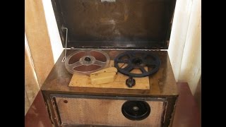 Катушечный Магнитофон Днепр-3, 1954 Г., Ссср. Reel Tape Recorder Dnepr-3, 1954, The Ussr