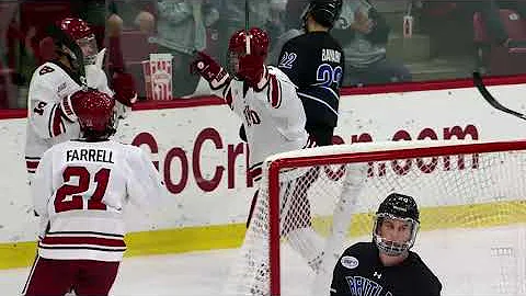 Game Recap: Harvard Men's Ice Hockey vs. Bentley