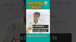 SPOTTING ERROR || #shorts #Nothing #None #englishwithnimaisir Net Worth