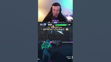 i almost choked 😨 #fortniteclips #fortniteshorts #gaming