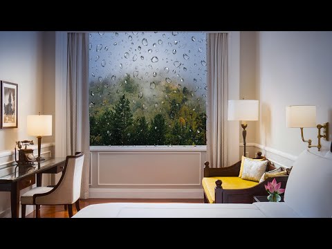 Classic King Bedroom Rainforest View From Window Sound For Sleep Instantly