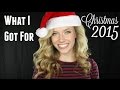 What i got for christmas 2015  emma bishoff