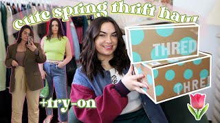 SPRING THRIFT HAUL 🌷 spring 2022 outfit ideas!