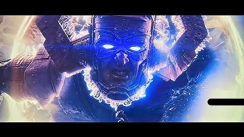 Silver surfer vs Galactus scene // Fantastic 4 first steps