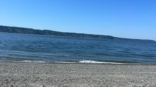 Timelapse of The beach in Mukilteo,WA