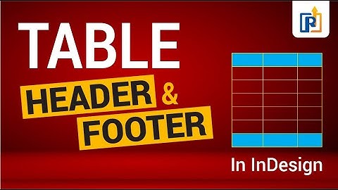 How to Add Headers and Footers in InDesign | Header and Footer in InDesign | Header and Footer | Tip
