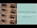 {12 MORE Pairs} Red Cherry Eyelashes Try-On/Demo