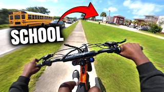 I Took My $1,700 E-Bike To School!
