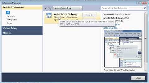 CSUSB CSE201 How to Activate AnkhSVN