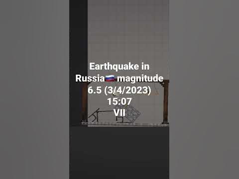 Earthquake in russia reddit