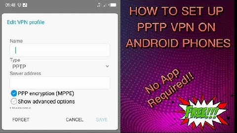 How to Set up an Android VPN Connection || 100% Free of Charge