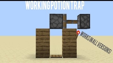 Minecraft Potion Trap | Working | Works in 1.16 |